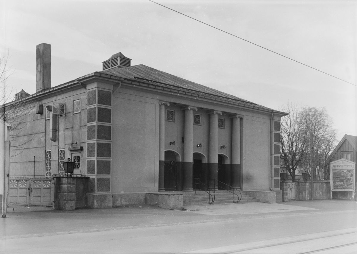 Blått skilt: Rosendal kino