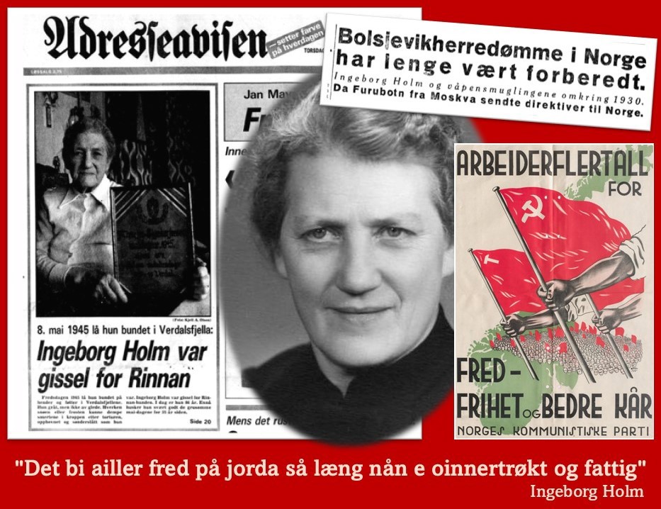 Ingeborg Holm: Klassekamp og motstandskamp